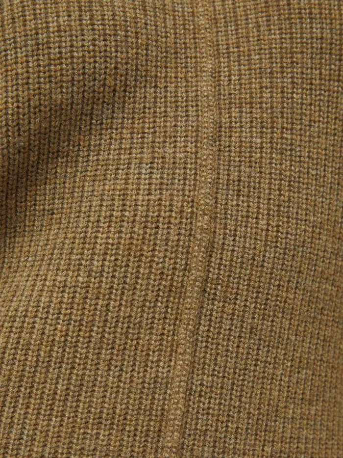 Jigsaw Merino Blend Batwing Dress Khaki Women Knitwear and Cashmere