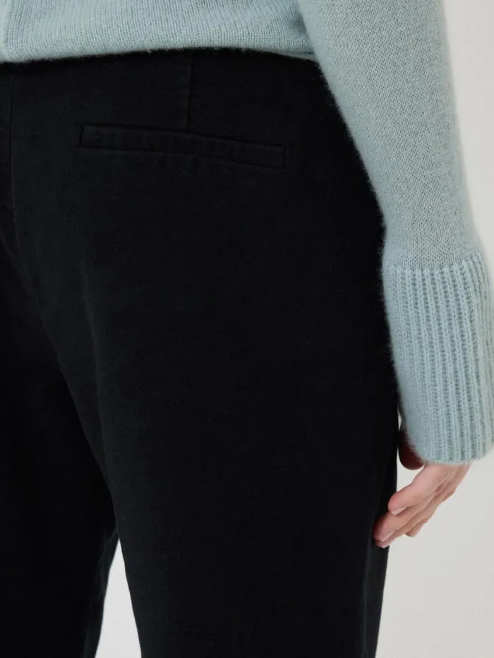 Jigsaw Nevis Moleskin Trouser Navy Women Trousers
