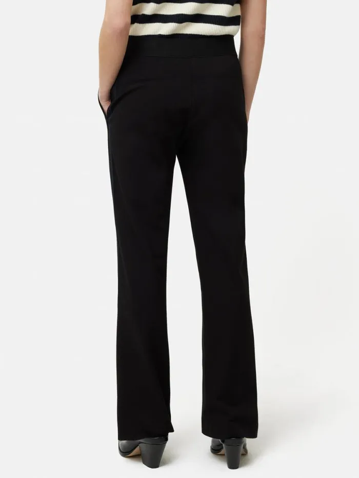 Jigsaw Ponte Jersey Trouser Black Women Trousers