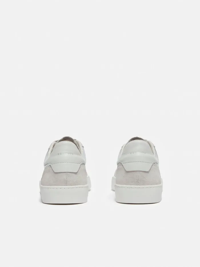 Jigsaw Portland Vintage Classic Trainer Silver Women Trainers