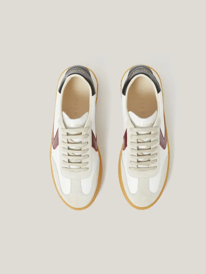 Jigsaw Portland Vintage Classic Trainer White Women Flats