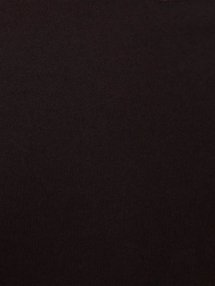 Jigsaw Satin Cuff Jersey Sweatshirt Chocolate Women Pyjamas and Loungewear