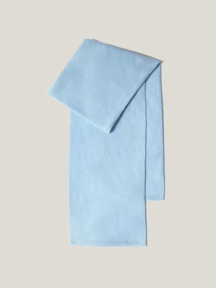 Jigsaw Soft Gauzy Knit Scarf Blue Women Ponchos and Scarves