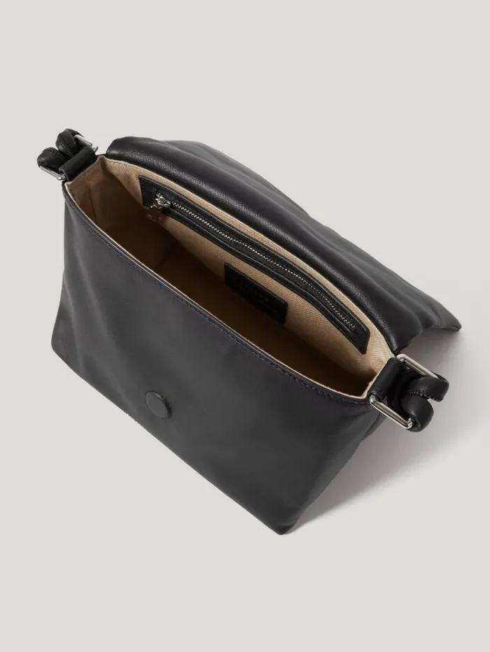Jigsaw Soft Padded Crossbody Black Women Wallets and Card Holders