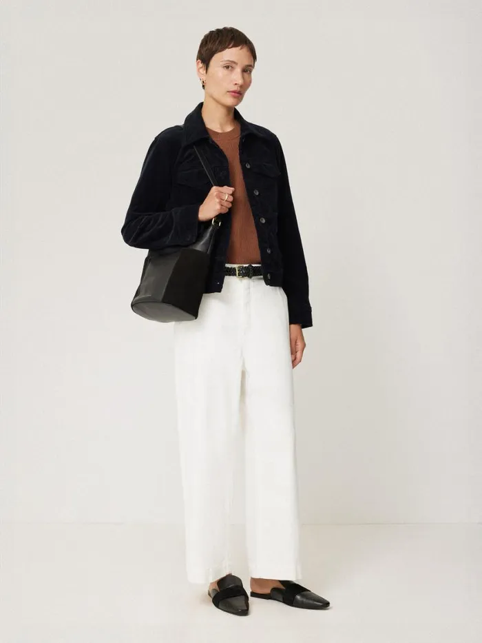 Jigsaw York Slouchy Bucket Bag Black Women Bags