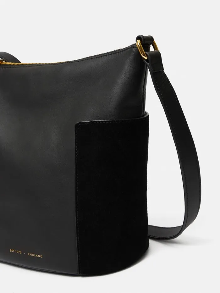 Jigsaw York Slouchy Bucket Bag Black Women Bags