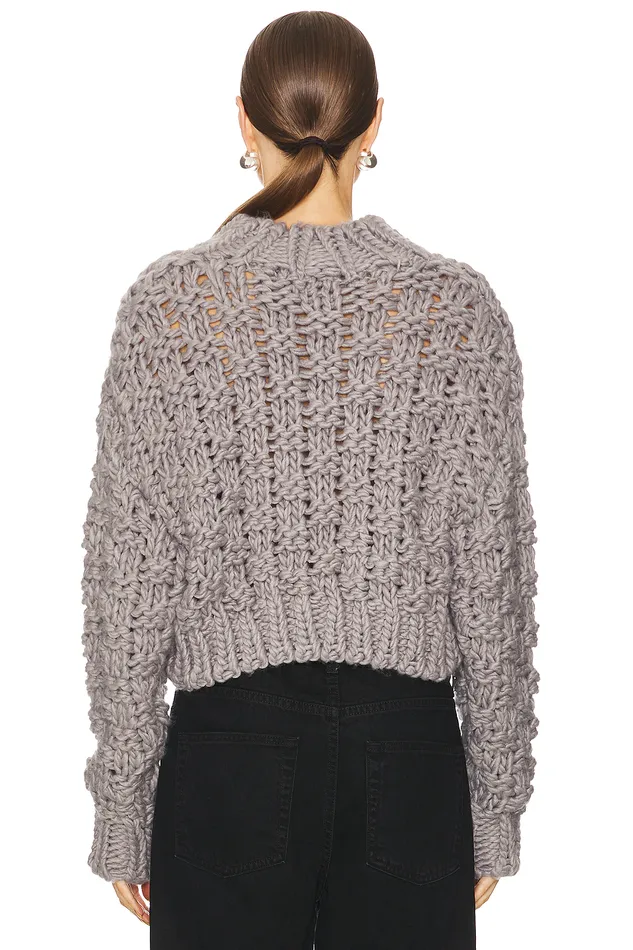 Jolene Knit Sweater Heather Grey Women Lovers and Friends Sweaters and Knits