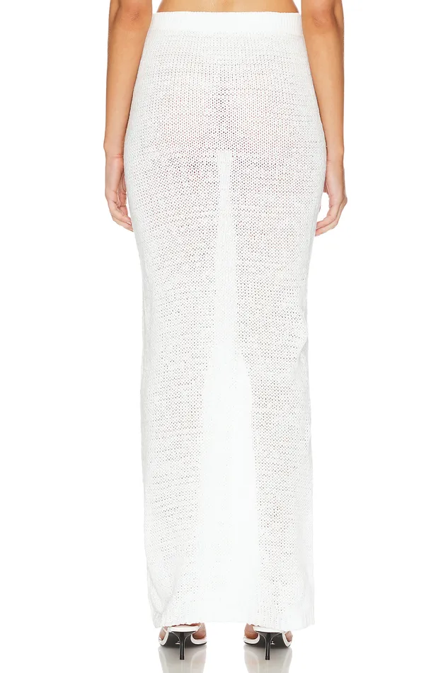 Joya Rosette Skirt Ivory Women Lovers and Friends Skirts Joya Rosette Skirt Ivory Women Lovers and Friends Skirts