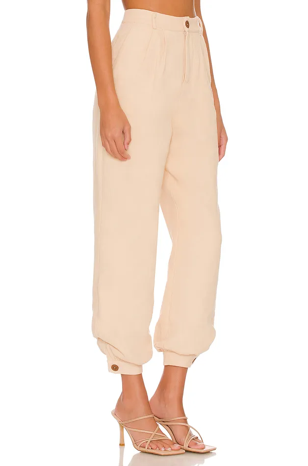 Kacey Pant Tan Women Lovers and Friends Pants Kacey Pant Tan Women Lovers and Friends Pants