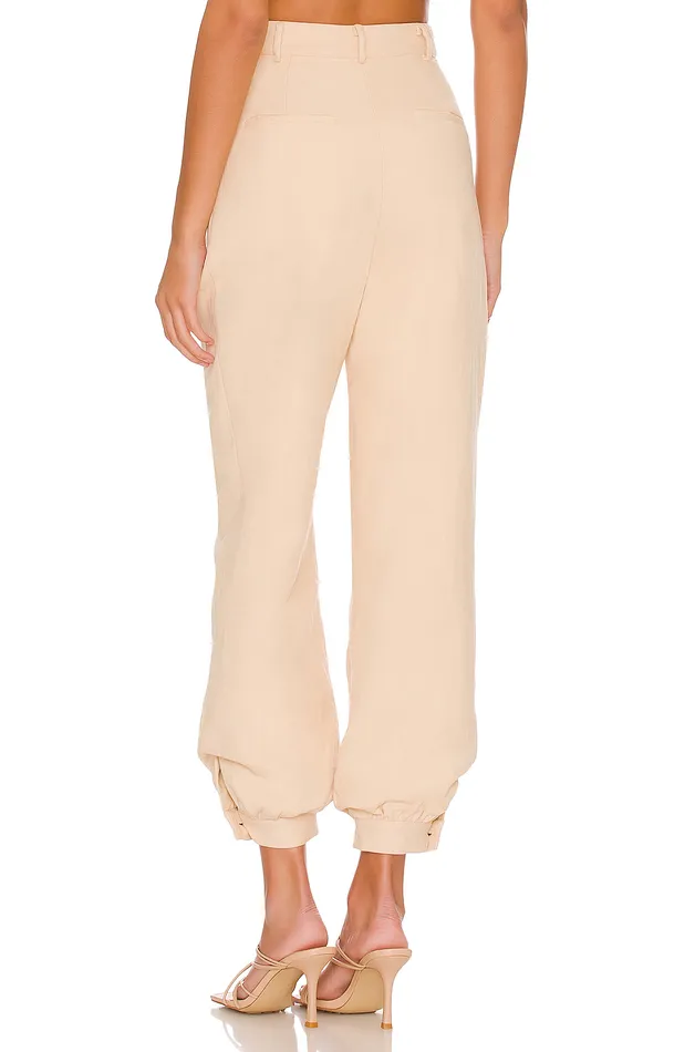 Kacey Pant Tan Women Lovers and Friends Pants Kacey Pant Tan Women Lovers and Friends Pants