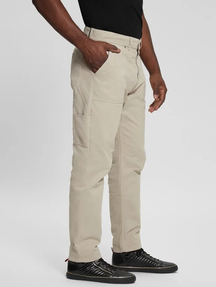 Karpenter Pants Pasadena Stone Pants and Shorts GUESS Men Karpenter Pants Pasadena Stone Pants and Shorts GUESS Men