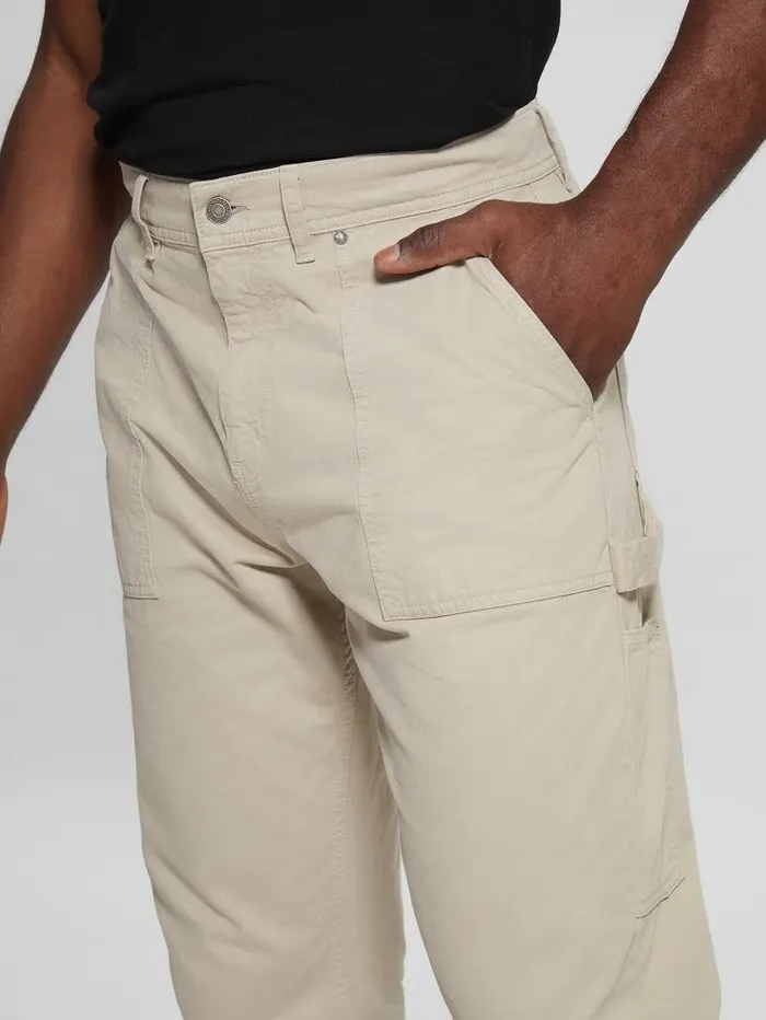 Karpenter Pants Pasadena Stone Pants and Shorts GUESS Men Karpenter Pants Pasadena Stone Pants and Shorts GUESS Men