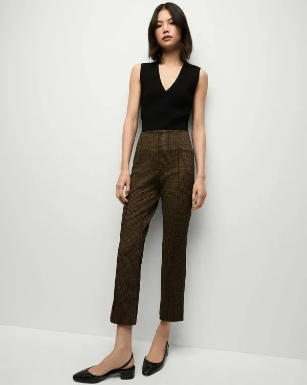 Kean Knit Pant Acornandblack Women Veronica Beard Pants