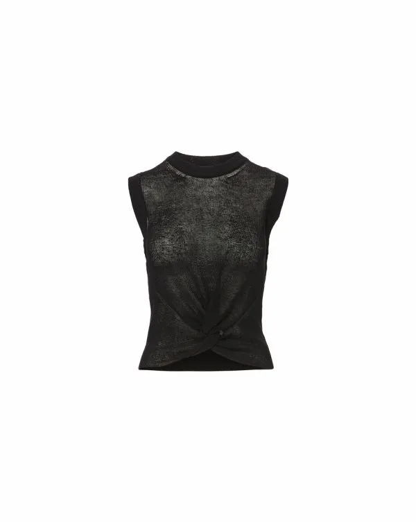 Kellen TwistFront Sweater Black Women Veronica Beard Tops Kellen TwistFront Sweater Black Women Veronica Beard Tops