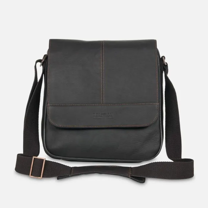 Kenneth Cole Bag For Good Colombian Leather Ipad Tablet Day Bag Brown Men Bags