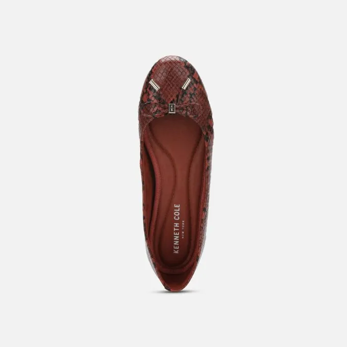Kenneth Cole Balance Ballet Salmon Women Flats