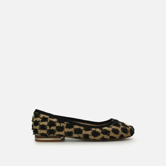 Kenneth Cole Balance Embellished Ballet Flat Black Women Flats