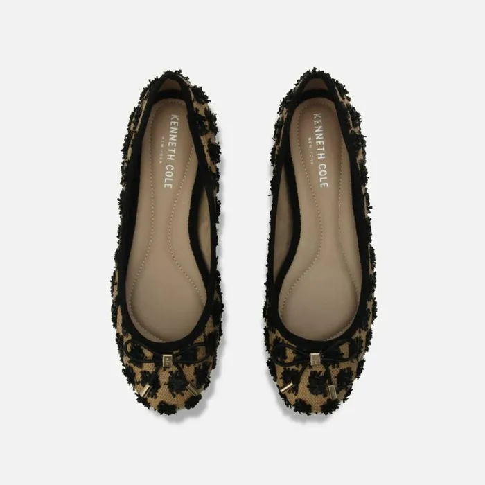 Kenneth Cole Balance Embellished Ballet Flat Black Women Flats