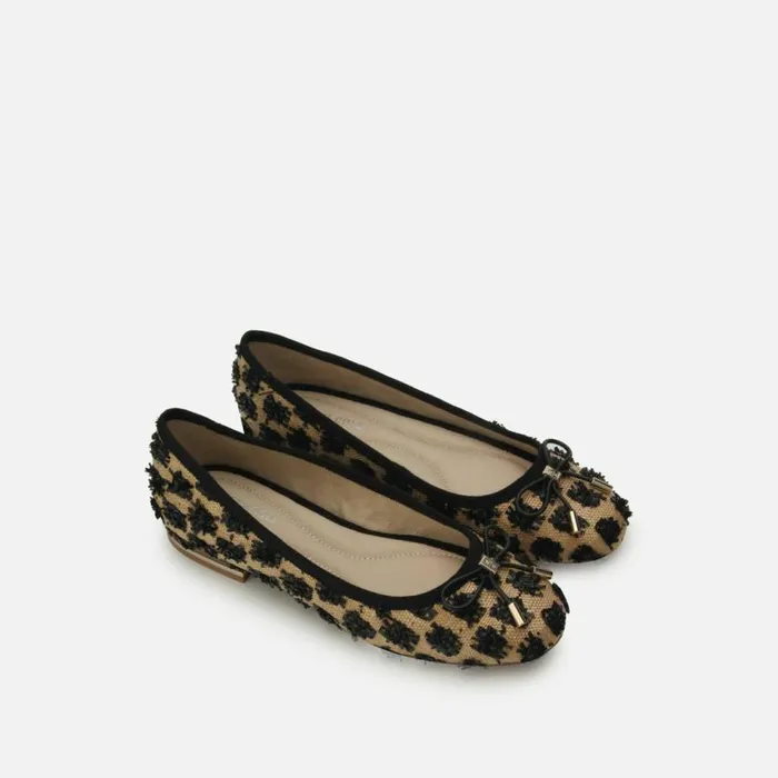 Kenneth Cole Balance Embellished Ballet Flat Black Women Flats