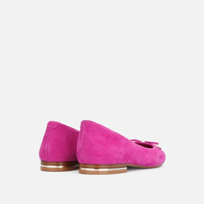 Kenneth Cole Balance Suede Ballet Flat Magenta Women Flats