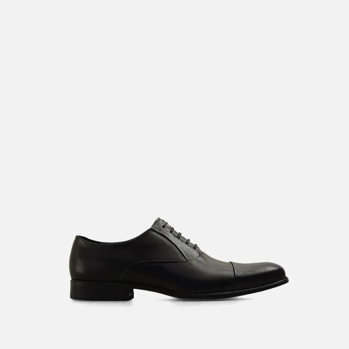 Kenneth Cole Chief Council Leather Oxford Black Men Oxfords