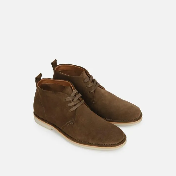 Kenneth Cole Desert Suede Chukka Boot Taupe Men Boots