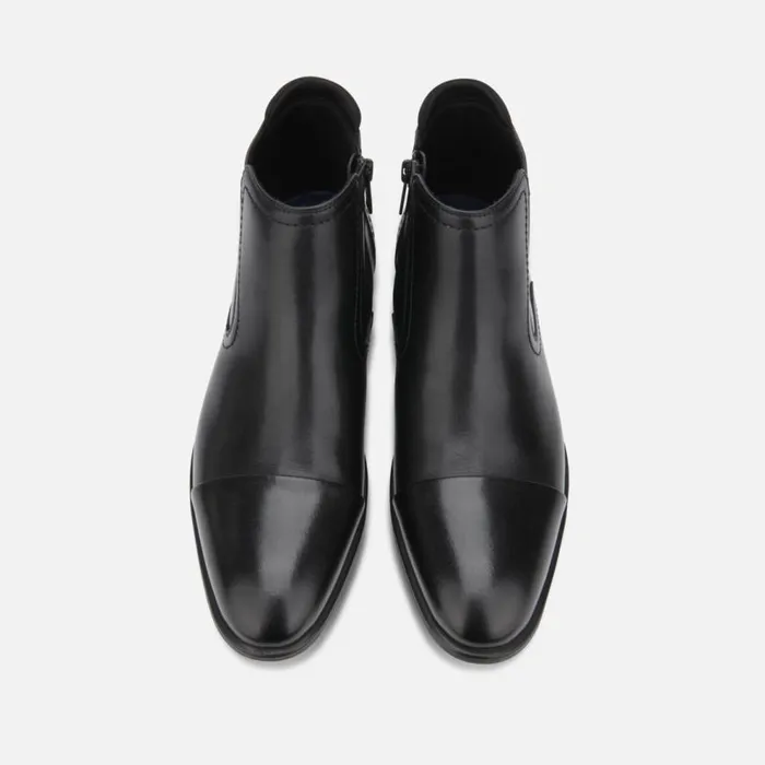 Kenneth Cole Edge Zip Boot Black Men Boots