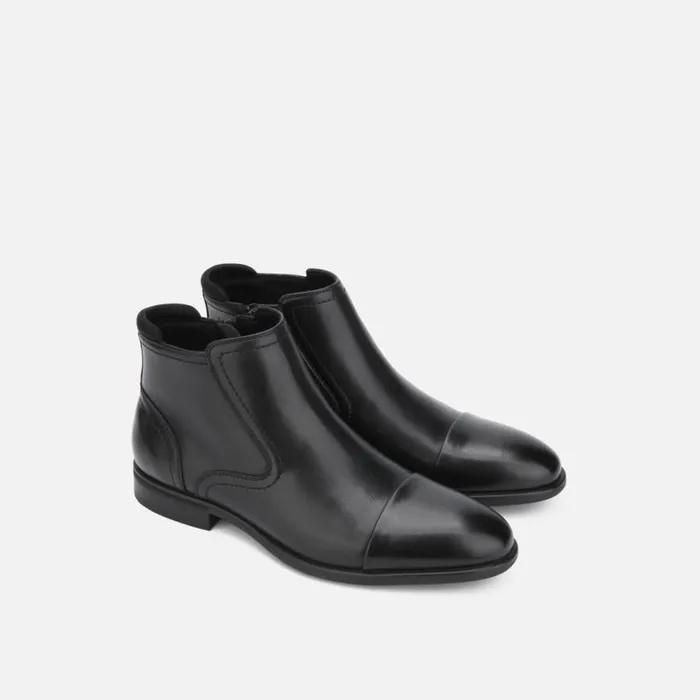 Kenneth Cole Edge Zip Boot Black Men Boots
