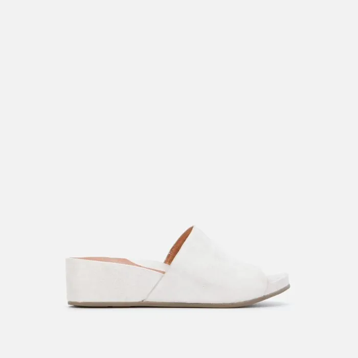 Kenneth Cole Gisele Slide Wedge Sandal Silver Women Gentle Souls
