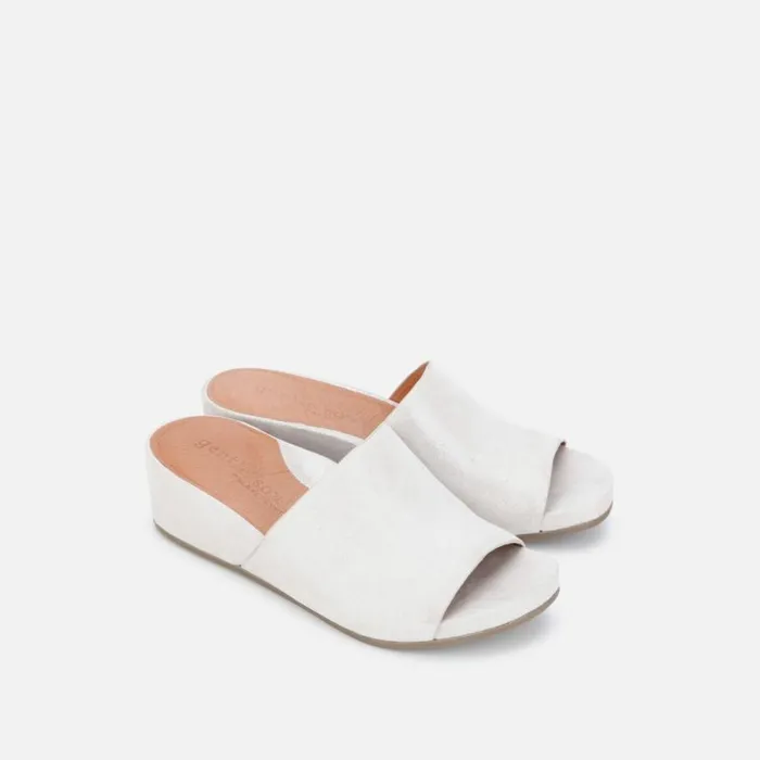 Kenneth Cole Gisele Slide Wedge Sandal Silver Women Gentle Souls