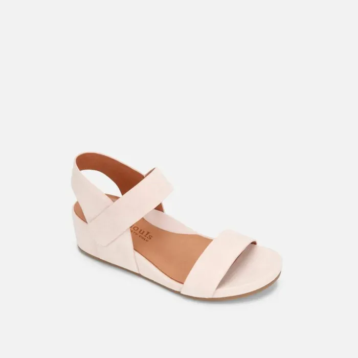 Kenneth Cole Gisele Two Band Wedge Sandal Peony Women Gentle Souls