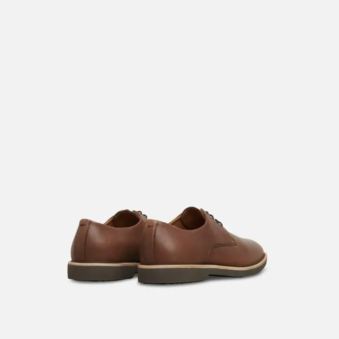 Kenneth Cole Greyson Buck Leather Oxford Cognac Men Oxfords