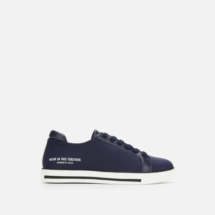 Kenneth Cole Kam Neoprene Sneaker Navy Women Sneakers