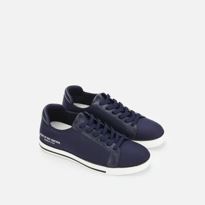 Kenneth Cole Kam Neoprene Sneaker Navy Women Sneakers