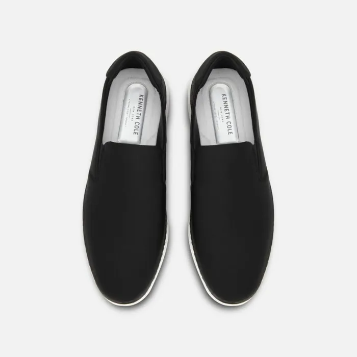 Kenneth Cole Liam Neoprene SlipOn Sneaker Black Men Sneakers
