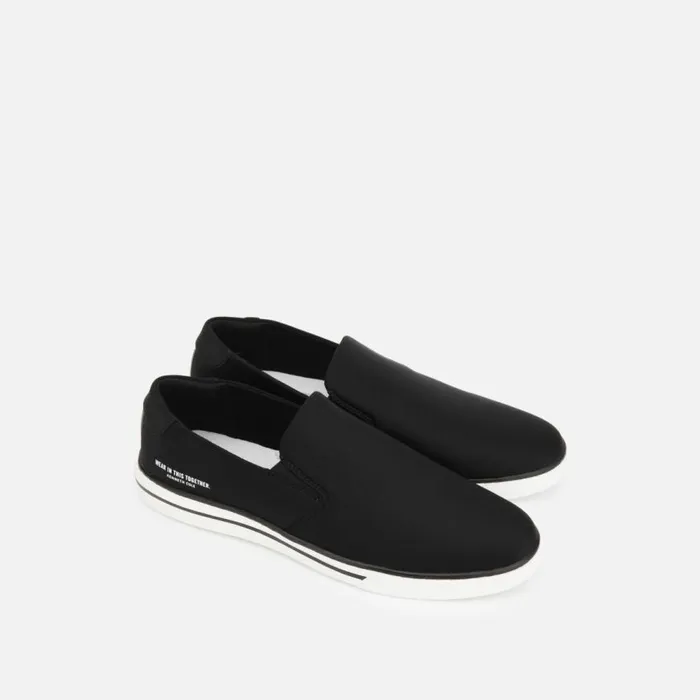 Kenneth Cole Liam Neoprene SlipOn Sneaker Black Men Sneakers