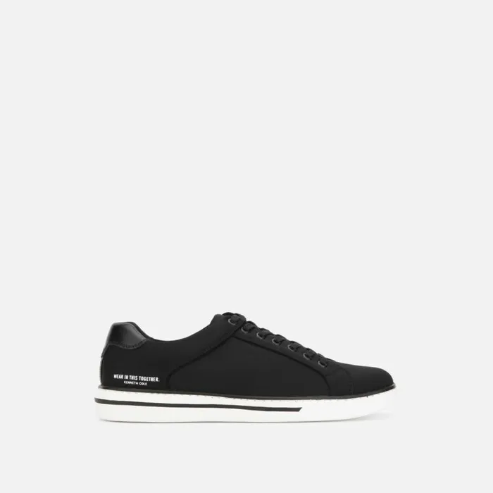 Kenneth Cole Liam Neoprene Sneaker Black Men Sneakers
