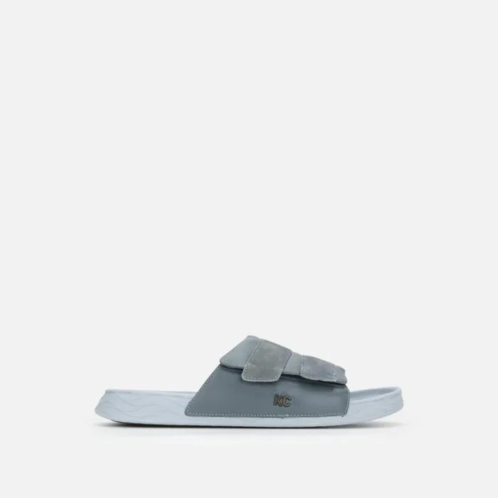 Kenneth Cole Nova Band Slide Sandal Grey Men Sandals