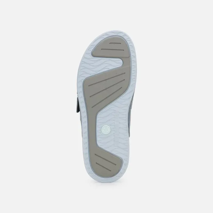 Kenneth Cole Nova Band Slide Sandal Grey Men Sandals