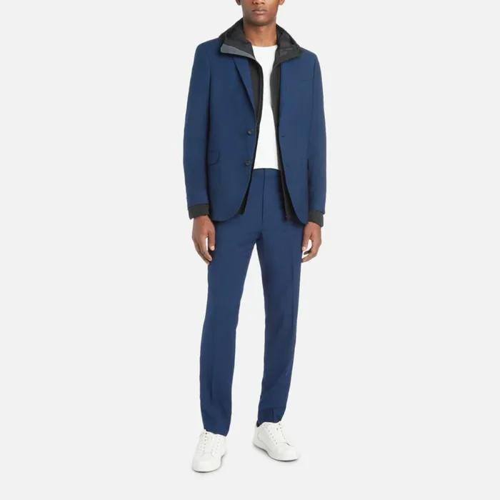 Kenneth Cole ReadyFlex ModernFit Suit Jacket Blue Men Suiting