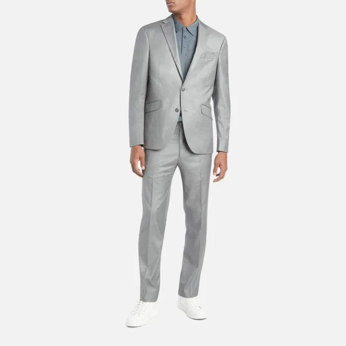 Kenneth Cole ReadyFlex ModernFit Suit Jacket Grey Men Suiting
