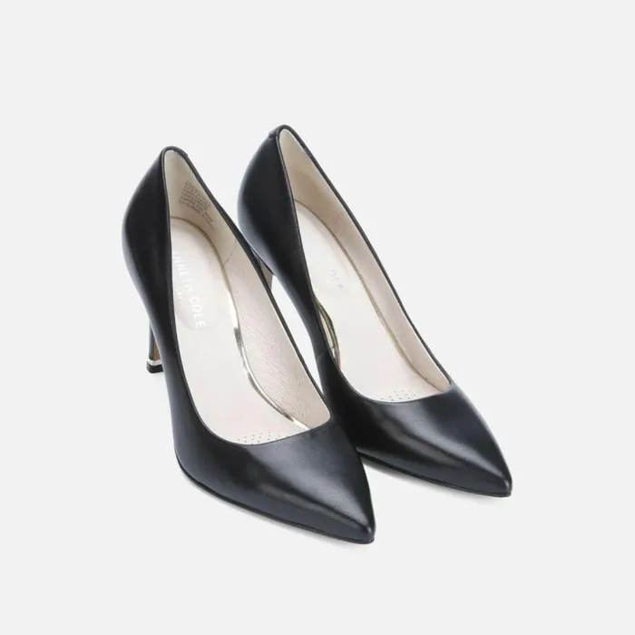 Kenneth Cole Riley 85 Pump Black Women Heels Kenneth Cole Riley 85 Pump Black Women Heels