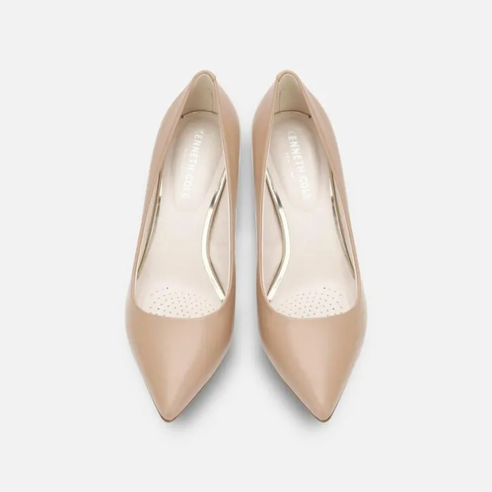Kenneth Cole Riley 85 Pump Latte Women Heels Kenneth Cole Riley 85 Pump Latte Women Heels