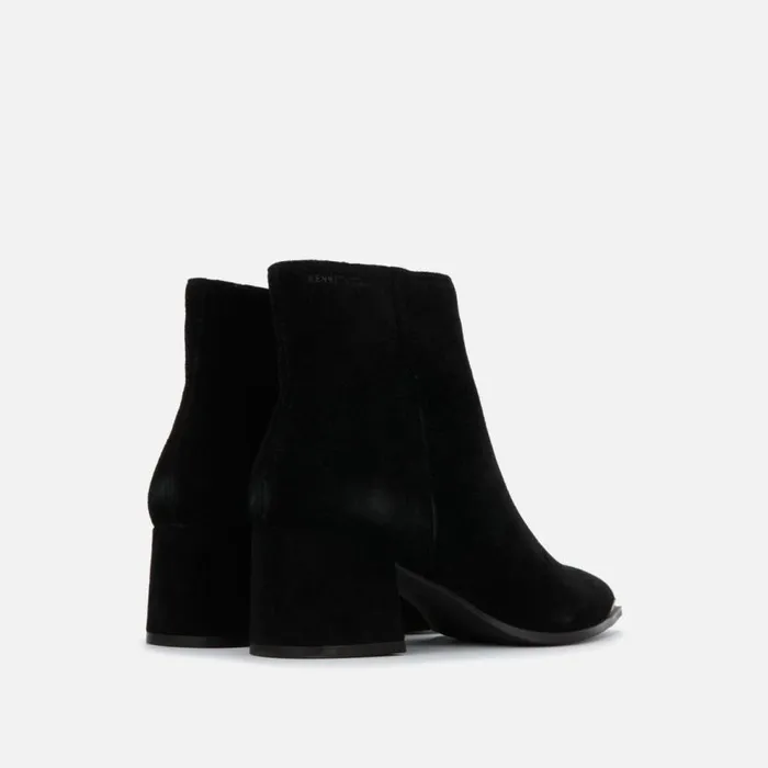 Kenneth Cole Roanne Suede Ankle Bootie Black Women Boots Booties Kenneth Cole Roanne Suede Ankle Bootie Black Women Boots Booties