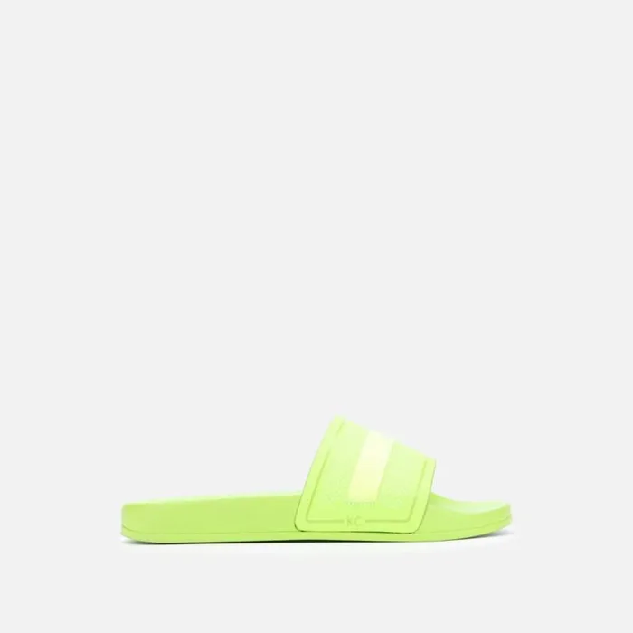 Kenneth Cole Screen Slide Sandal Chartreuse Men Sandals