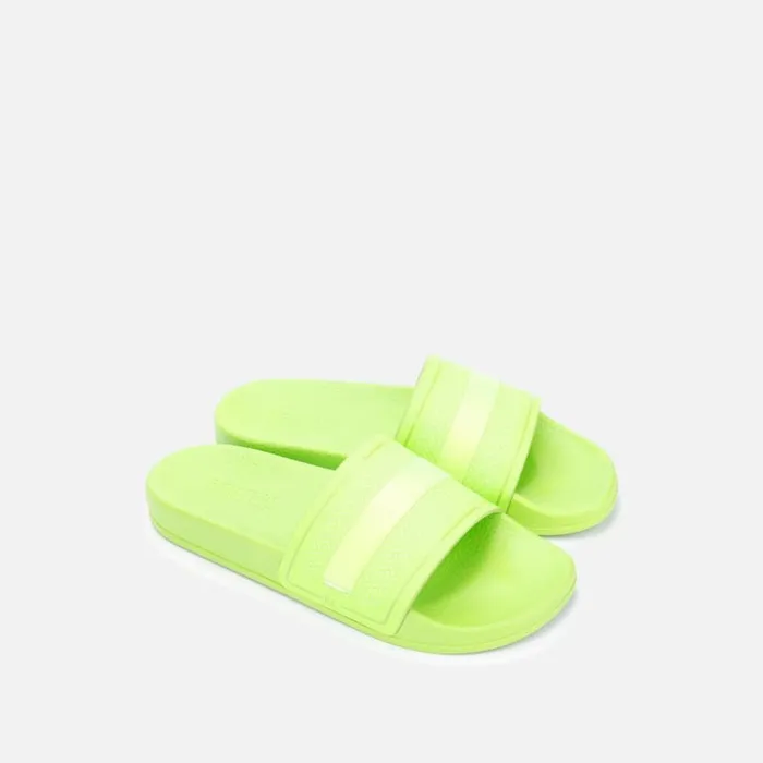 Kenneth Cole Screen Slide Sandal Chartreuse Men Sandals
