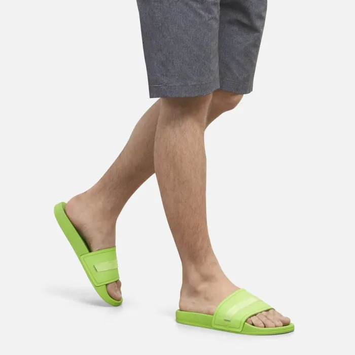 Kenneth Cole Screen Slide Sandal Chartreuse Men Sandals
