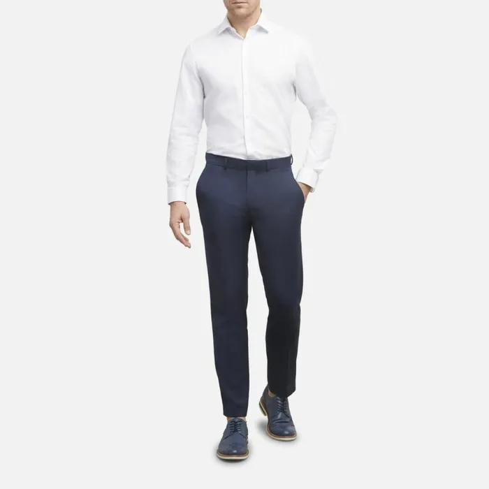 Kenneth Cole Slim Fit Suit Trousers 8211 Blue Blue Men Bottoms