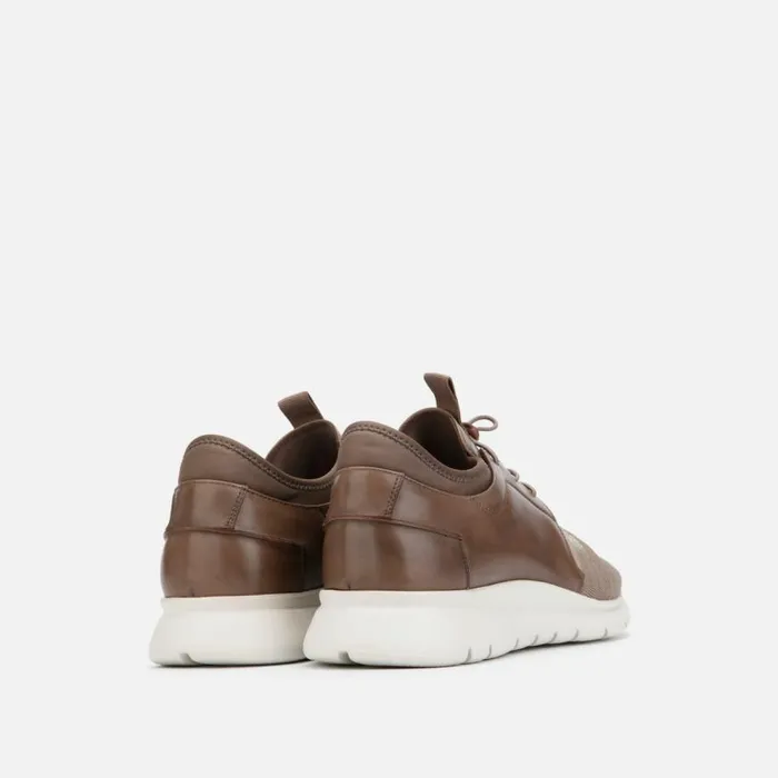 Kenneth Cole Trent Flex Knit Jogger Beige Men Sneakers