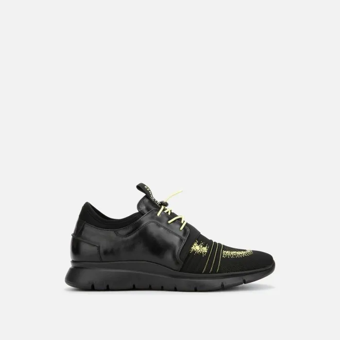 Kenneth Cole Trent Flex Knit Jogger Black Men Sneakers